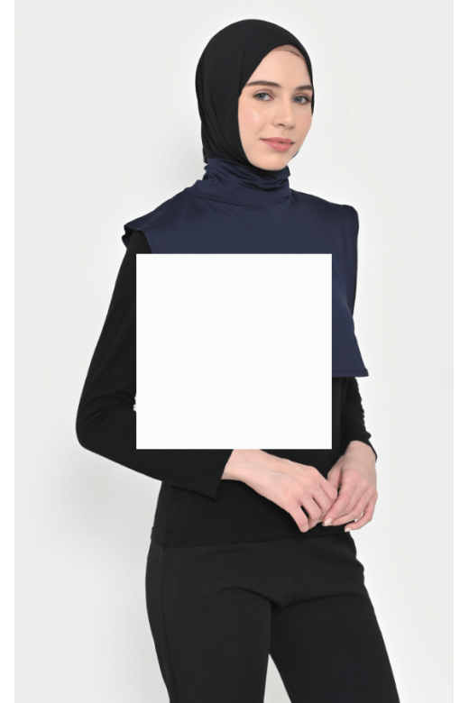 Naura Inner Neck Hijab Navy